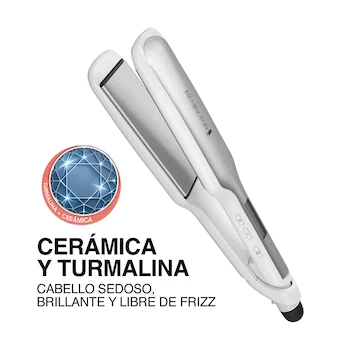 Imagen 2 de Alaciadora Remington Diamond Ceramic Shine Blanco S8520TDS