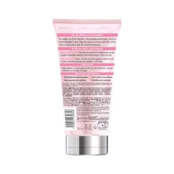 Imagen 5 de Gel Limpiador L'Oréal Paris Glycolic Bright Antimanchas Ácido Glicólico Niacinamida 150 ml