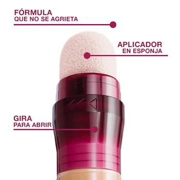 Imagen 3 de Corrector para ojos Maybelline New York Instant Age Rewind warm light 6 ml