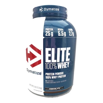 Imagen de referencia para Dymatize Elite 100% Whey Chocolate 5 Libras
