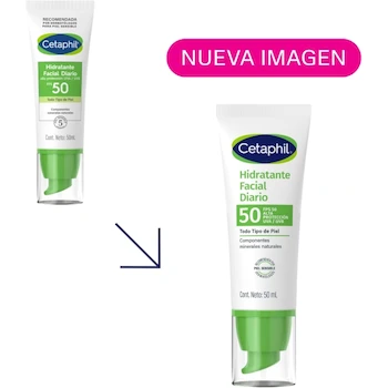 Imagen 3 de Cetaphil Hidratante Facial FPS50 Sin Fragancia 50 ml