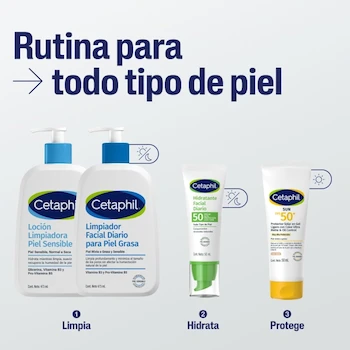 Imagen 4 de Cetaphil Hidratante Facial FPS50 Sin Fragancia 50 ml