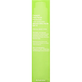 Imagen 5 de Cetaphil Hidratante Facial Diario SPF 15 Sin Fragancia 4 Oz