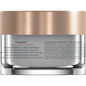 Imagen 2 de CETAPHIL® HEALTHY RENEW Crema de Noche con Péptidos Purificados 50 g Piel Sensible