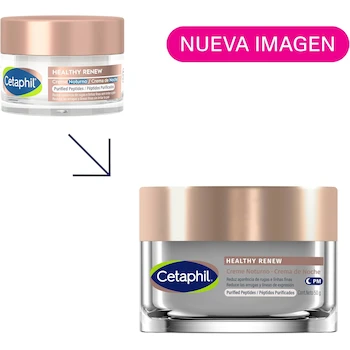 Imagen 3 de CETAPHIL® HEALTHY RENEW Crema de Noche con Péptidos Purificados 50 g Piel Sensible