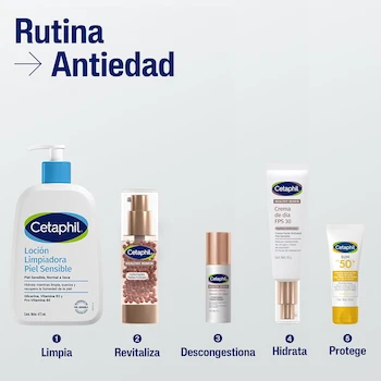 Imagen 4 de CETAPHIL® HEALTHY RENEW Crema de Noche con Péptidos Purificados 50 g Piel Sensible