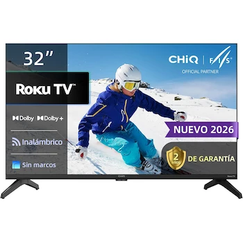 Imagen de referencia para CHiQ 32L621FR Roku TV 32" HD Smart TV