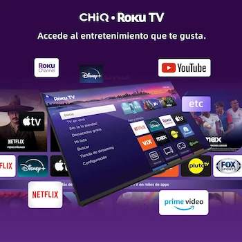 Imagen 5 de CHiQ 32L621FR Roku TV 32" HD Smart TV