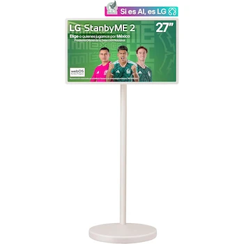 Imagen 1 de LG StanbyME 2 27" Pantalla Táctil Smart TV AI 2025 webOS Súper Portátil