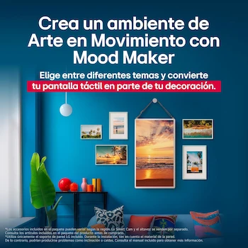 Imagen 3 de LG StanbyME 2 27" Pantalla Táctil Smart TV AI 2025 webOS Súper Portátil