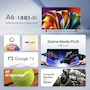 Miniatura de Hisense A6N TV 75 Pulgadas Smart Google TV UHD 4K