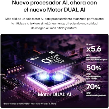 Imagen 4 de LG OLED evo C6 42" 4K Smart TV webOS 2026