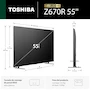 Miniatura de Toshiba Z670RM Mini-LED 4K 55" Smart Fire TV REGZA Engine ZRi 144Hz