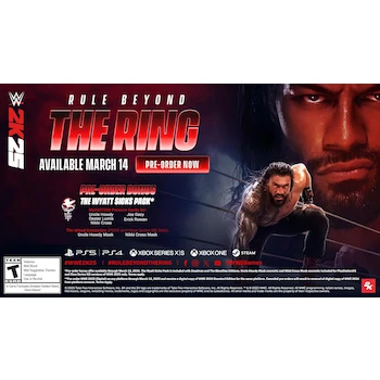 Imagen 2 de WWE 2K25 Standard Edition Xbox Series X Xbox One