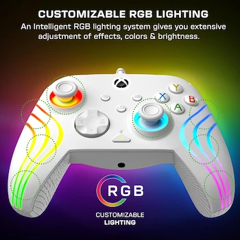 Imagen 3 de Turtle Beach Afterglow Wave Controller Blanco Xbox Series X|S Xbox One Windows