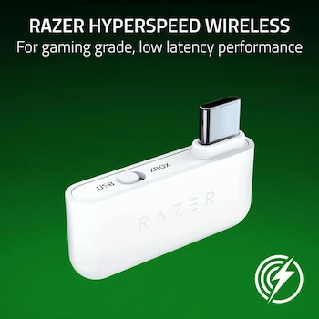 Imagen 2 de Razer Kaira HyperSpeed Xbox Licensed Audífonos Gaming Inalámbricos Blanco