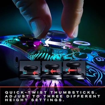 Imagen 5 de PowerA FUSION Pro Wireless Controller Lumectra para Xbox Series X|S Negro XBGP0278-01