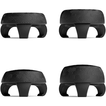 Imagen 2 de SCUF Empuñaduras Thumbstick Tactic 6 Pack con 2 Bases Negro