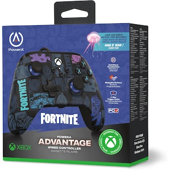 Imagen 2 de PowerA Advantage Wired Controller for Xbox Series X|S Fortnite Victory Royale