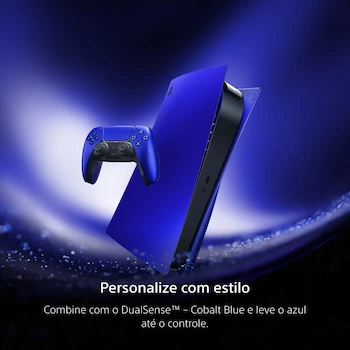 Imagen 4 de PlayStation 5 Console Covers (Model Group - Slim) Cobalt Blue