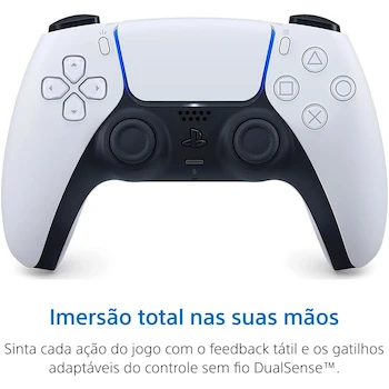 Imagen 2 de PlayStation DualSense Wireless Controller Blanco para PS5 PC MAC Mobile