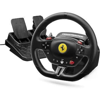 Imagen alusiva al producto Thrustmaster T98 Ferrari 296 GTS Volante Racing con Pedales para Xbox Series X/S, Xbox One y PC