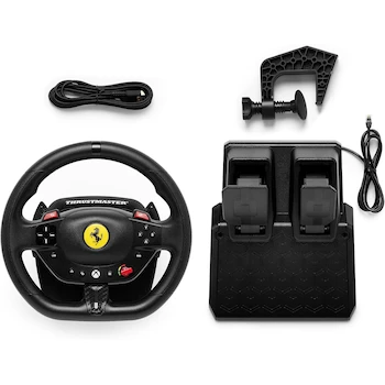 Imagen 5 de Thrustmaster T98 Ferrari 296 GTS Volante Racing con Pedales para Xbox Series X/S, Xbox One y PC