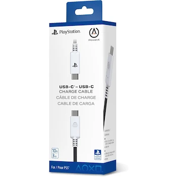 Imagen 5 de PowerA USB-C a USB-C 10 ft Cable para PlayStation 5 Negro PSAC0372-01