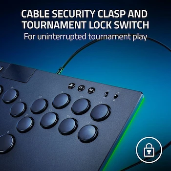 Imagen 5 de Razer Kitsune Mando Arcade Óptico Multibotón para PS5 y PC Negro