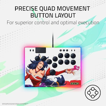 Imagen 2 de Razer Kitsune All-Button Arcade Controller 2XKO Edition PS5/PC