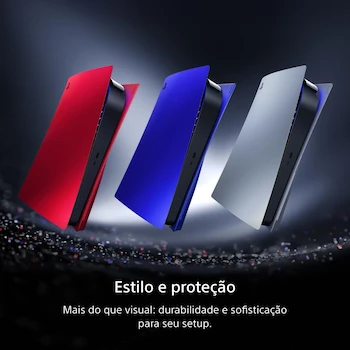 Imagen 5 de PlayStation 5 Cubiertas para Consola Standard Slim Volcanic Red