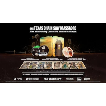 Imagen de referencia para The Texas Chain Saw Massacre 50th Anniversary Collector's Edition SteelBook PS5
