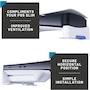 Miniatura de Soporte Horizontal 4Gamers PS5 Slim Negro Compatible Disco Digital 4 USB