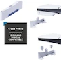 Miniatura de Soporte Horizontal 4Gamers PS5 Slim Negro Compatible Disco Digital 4 USB