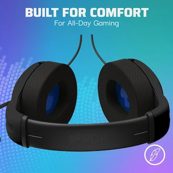 Imagen 4 de PDP Gaming LVL40 Wired Stereo Headset Black PS5 PS4