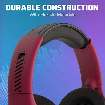 Imagen 4 de PDP AIRLITE Pro Wireless Headset Cosmic Red PS5 PS4 PC