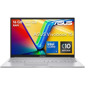 Imagen 1 de ASUS Vivobook 15 Intel Core 5 Raptor Lake 16GB RAM 512GB SSD 15.6" Laptop