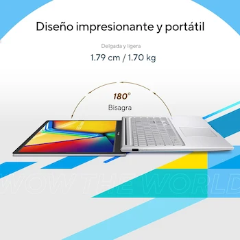 Imagen 5 de ASUS Vivobook 15 Intel Core 5 Raptor Lake 16GB RAM 512GB SSD 15.6" Laptop