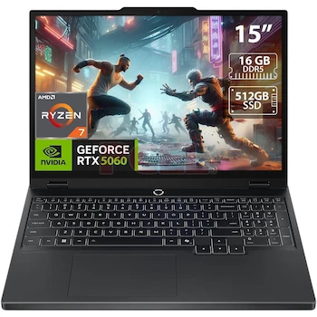 Imagen de referencia para Lenovo Legion 5 Ryzen 7 RTX 5060 16GB 512GB 15.1" OLED 165Hz Eclipse Black