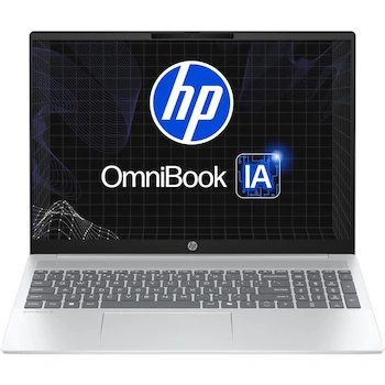 Imagen de referencia para HP Laptop OmniBook 5 AI 16-af1053la Intel Core Ultra 5 16GB RAM 512GB SSD 16" OLED 2K Plata
