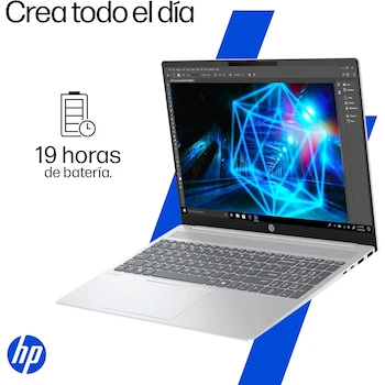 Imagen 5 de HP Laptop OmniBook 5 AI 16-af1053la Intel Core Ultra 5 16GB RAM 512GB SSD 16" OLED 2K Plata