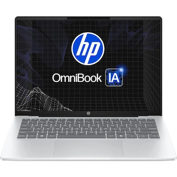 Imagen 1 de HP OmniBook 5 NGAI 14-he0000la Snapdragon X 16GB RAM 512GB SSD 14" Plata