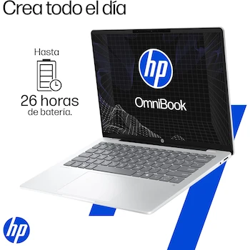 Imagen 5 de HP OmniBook 5 NGAI 14-he0000la Snapdragon X 16GB RAM 512GB SSD 14" Plata
