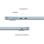 Miniatura de Apple 2025 MacBook Air 15" M4 24GB 512GB Azul Cielo