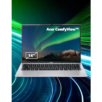 Imagen 2 de Acer Aspire Lite 14 Laptop Core i5 1235U 8GB RAM 512GB SSD Color Plata