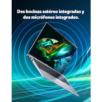 Imagen 3 de Acer Aspire Lite 14 Laptop Core i5 1235U 8GB RAM 512GB SSD Color Plata