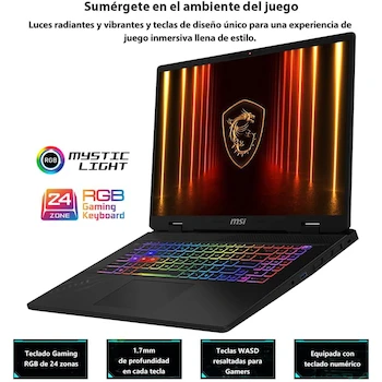 Imagen 3 de MSI Crosshair 17 Gaming Laptop RTX 5060 Ryzen 9 16GB 1TB SSD