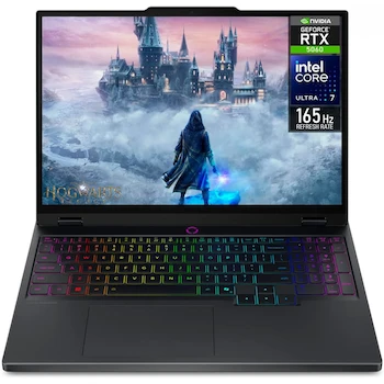 Imagen alusiva al producto Lenovo Legion 5 15IAX10 Core Ultra 7 255HX 16GB 1TB RTX 5060 15.1" OLED Eclipse Black
