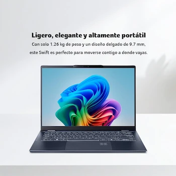 Imagen 5 de Acer Swift 14 AI Copilot+ PC 14" WQXGA+ OLED Core Ultra 5 16GB 512GB SSD