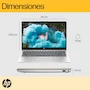 Miniatura de HP Laptop 15-fc0069la AMD Athlon Silver 8GB 512GB SSD 15.6" FHD Dorado Plata